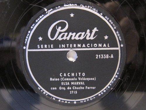 Rare cuba 78rpm record elsa - 78rpm, record: