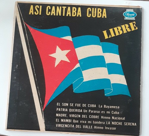 Asi cantaba cuba libre - libre, panart