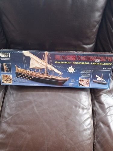 Panart whaling boat model kit - whaling,