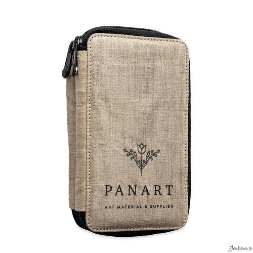 Panart linen pencil case holds - panart,