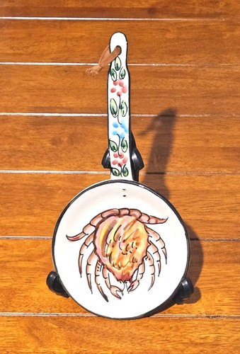 Hand painted ceramic wall - painted,